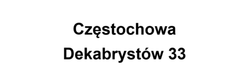 Częstochowa Dekabrystów 33