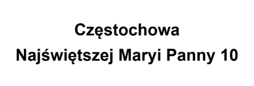 Częstochowa Najświętszej Maryi Panny 10 
