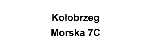 Kolobrzeg Morska 7C