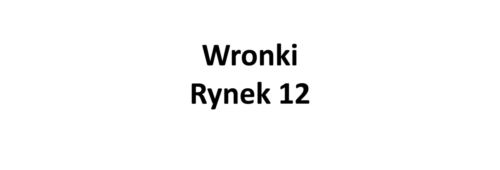 Wronki Rynek 12