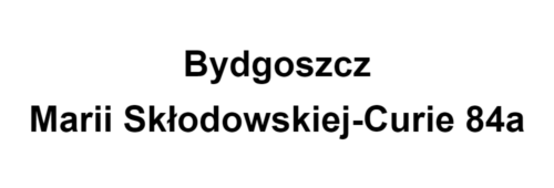 Bydgoszcz Marii Skłodowskiej-Curie 84a